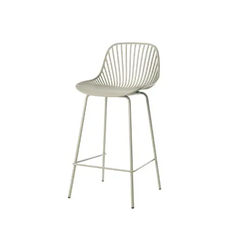 Scaun de bar PAITON H65 CM - Verde menta
