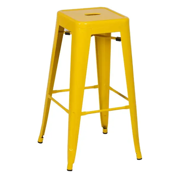 Scaun de bar PARISIAN DALIS H76 CM - Galben
