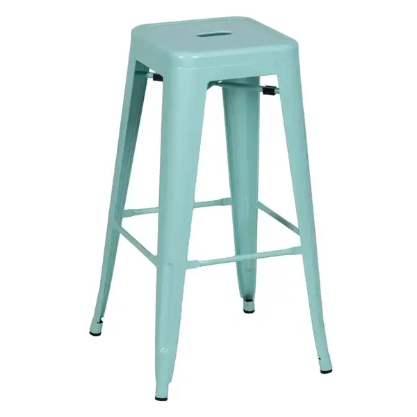 Scaun de bar PARISIAN DALIS H76 CM - Turquoise