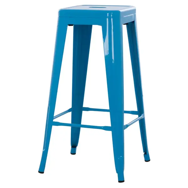 Scaun de bar PARISIAN H78 CM - Albastru