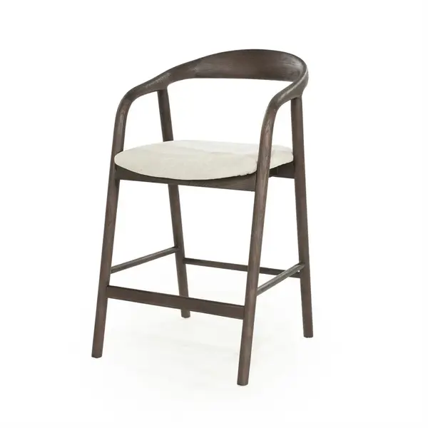 Scaun de bar SINDIA H65 CM - Maro