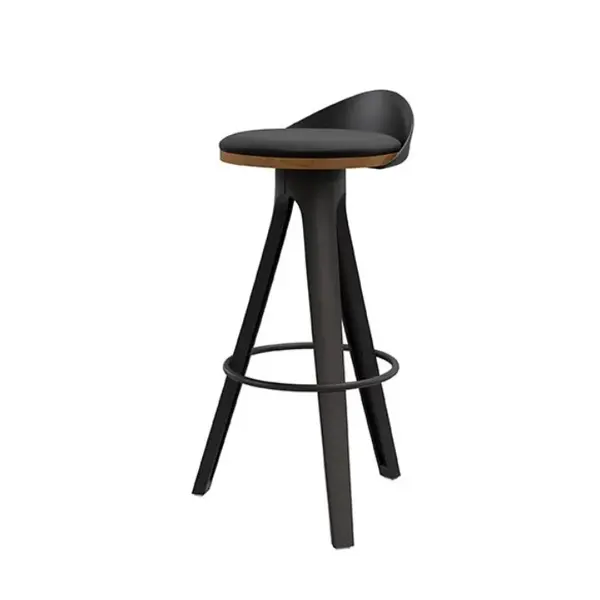 Scaun de bar SOFIO H68 CM - Negru