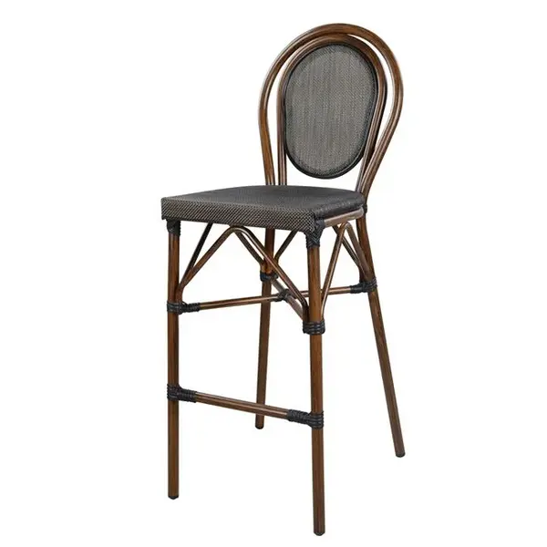 Scaun de bar SOLARE H75 CM - Maro