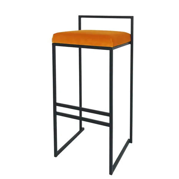 Scaun de bar STILL MAD H75 - Mustard