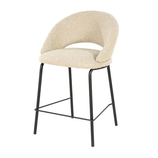 Scaun de bar TELBIN H65 CM - Taupe