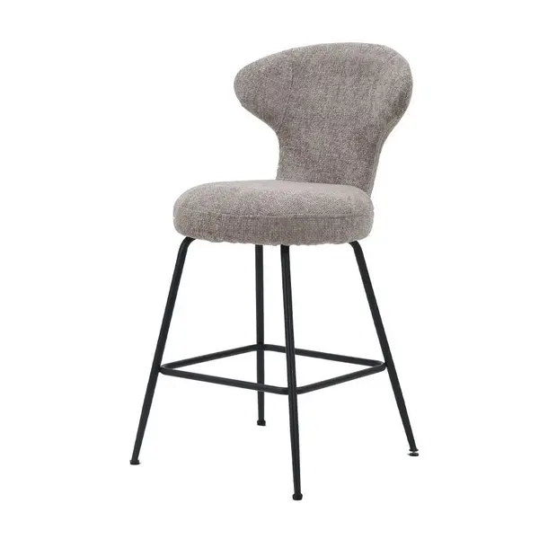 Scaun de bar TIVELA H64 CM - Beige