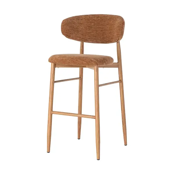 Scaun de bar TOURAN H75 CM - Orange