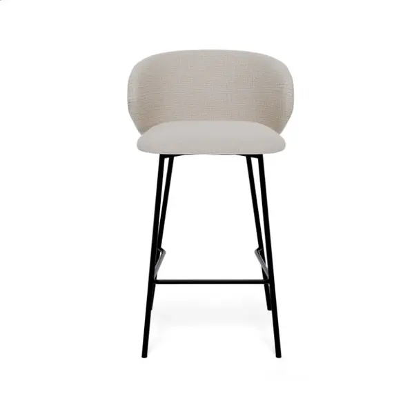 Scaun de bar TULVA H66 CM - Beige