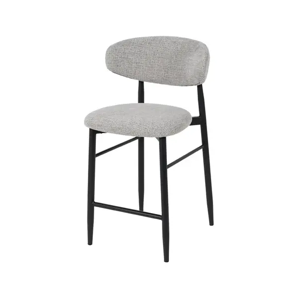 Scaun de bar VITALE H65 CM - Gri