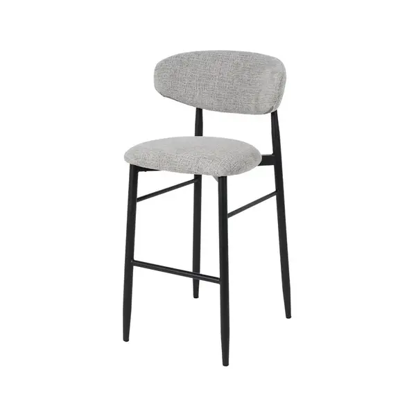 Scaun de bar VITALE H75 CM - Gri