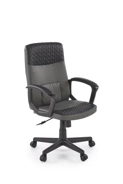 Scaun de birou Bjorn negru/gri H112 cm