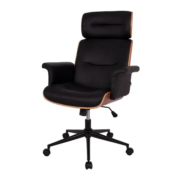 Scaun de birou GOLBEK SUPERIOR - Negru