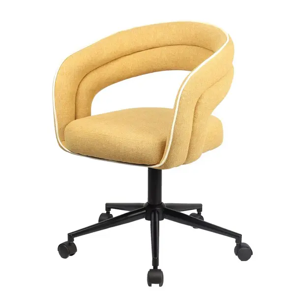 Scaun de birou LUNARES - Mustard