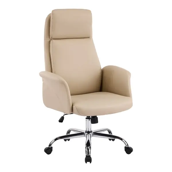 Scaun de birou Manager Derjio, Negru, 68x66x115 cm