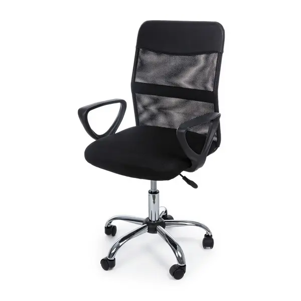 Scaun de birou NAIROBI BLACK - Negru