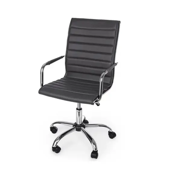 Scaun de birou PERTH DARK GREY - Gri inchis