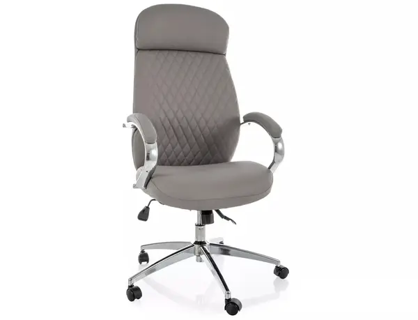 Scaun de birou rotativ Q-09 gri