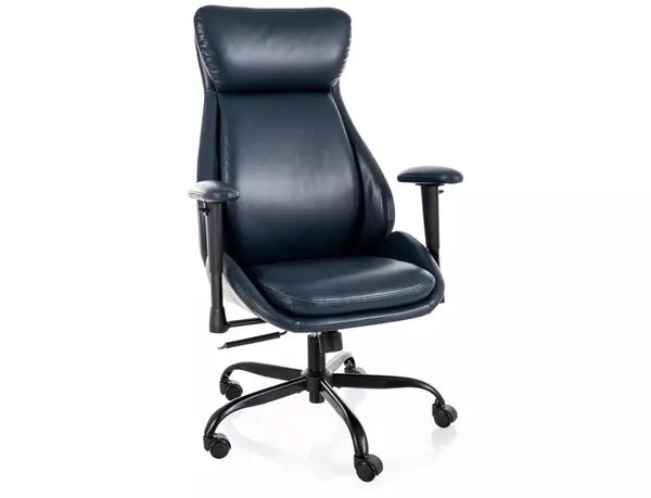 Scaun de birou rotativ Q-092 bleumarin