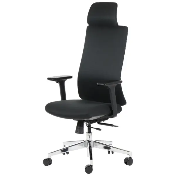 Scaun de birou SANDRIN BLACK - Negru