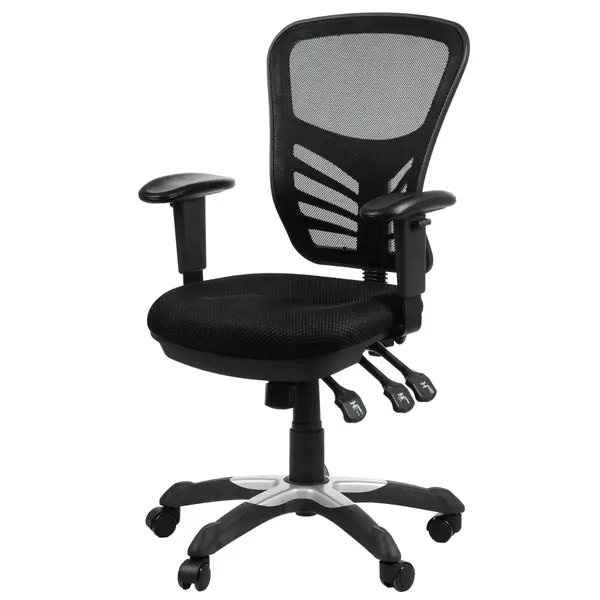 Scaun de birou TAMZIN SIMPLY - Negru