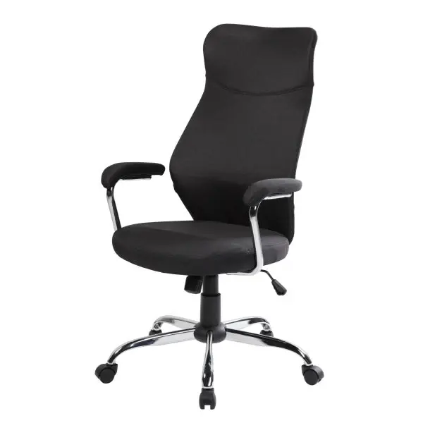 Scaun de birou TOVIN GREY - Negru