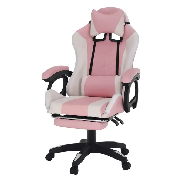 Scaun de birou VALENCE RGB - Roz