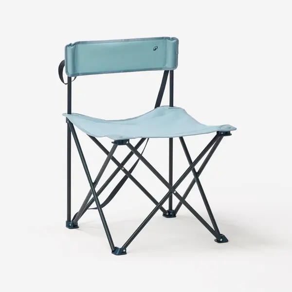 Scaun de camping pliant albastru