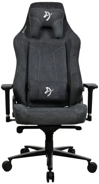 Scaun de gaming Arozzi - Vernazza XL Soft Fabric, gri închis