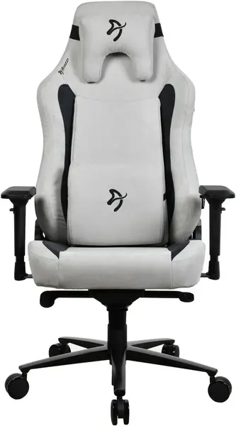 Scaun de gaming Arozzi - Vernazza XL Supersoft, gri deschis