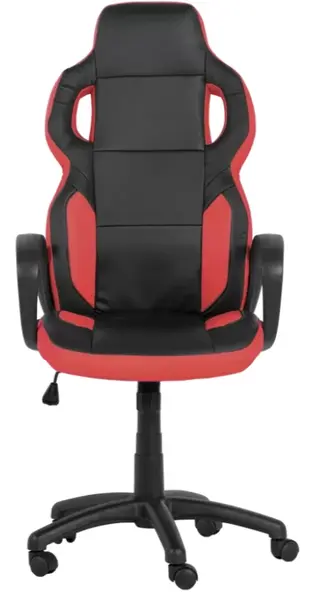 Scaun de gaming Carmen - 7510, negru/roșu