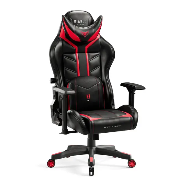 Scaun de gaming Diablo X-Ray 2.0 King Size: Negru-Rosu Scaun de gaming Diablo X-Ray 2.0 King Size: Negru-Roșu