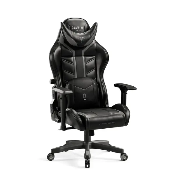 Scaun de gaming Diablo X-Ray 2.0 Normal Size: Negru-Gri Scaun de gaming Diablo X-Ray 2.0 Normal Size: Negru-Gri
