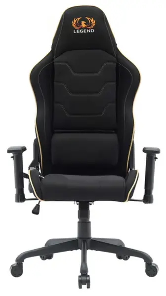 Scaun de gaming RFG - MOVE LEGEND, negru/auriu