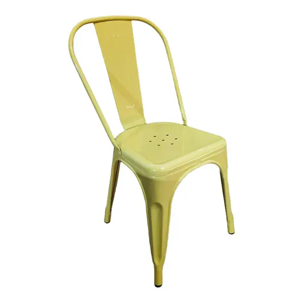 Scaun de gradina Utopia, Negru, 44x44x85 cm