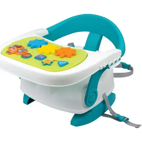 Scaun de masa 3 in 1 Winfun, portabil, 6 luni+ (Alb)