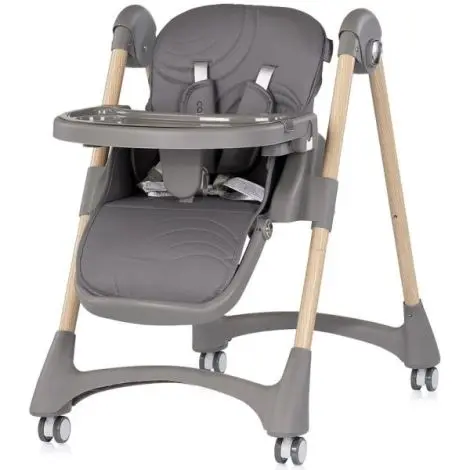 Scaun de masa Chipolino Candy Shop charcoal