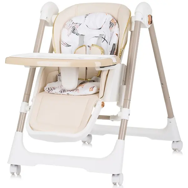 Scaun de masa Chipolino Milk Shake 2 in 1 macadamia