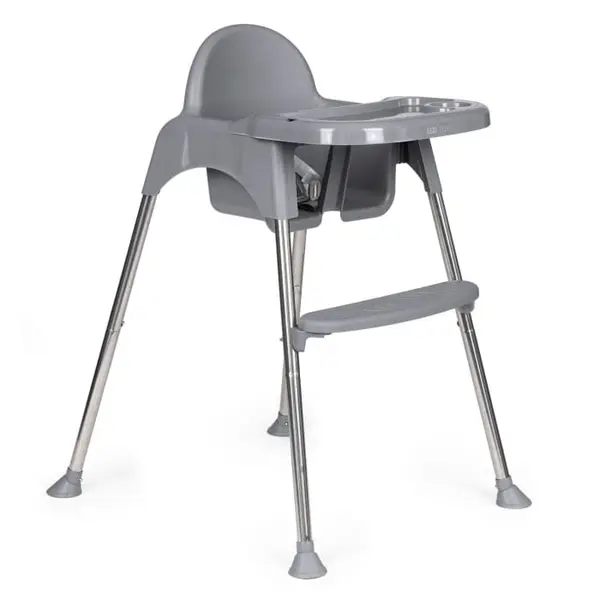 Scaun de masa copii Ecotoys, 2 in 1, gri KID972876, la doar 127,00 lei