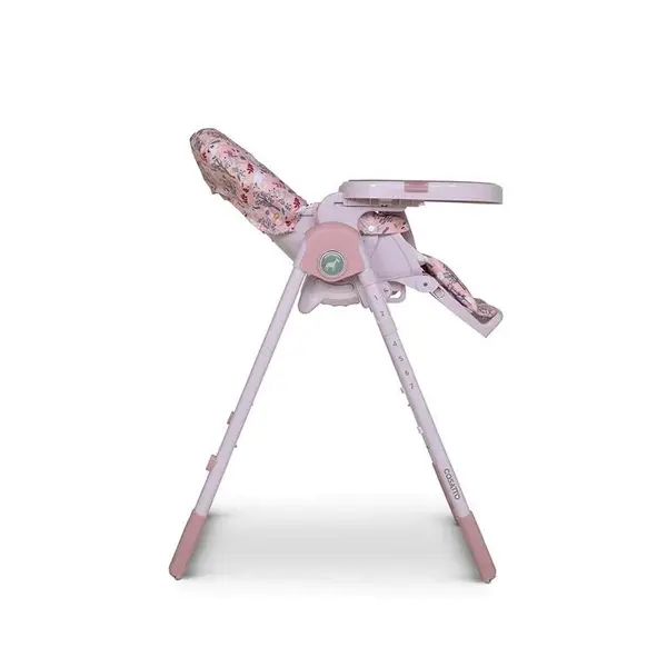 Scaun de masa Cosatto Noodle Unicorn Garden 0+, greutate admisa 15 kg, 5 pozitii inclinare spatar