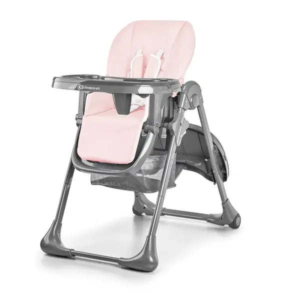 Scaun de masa Kinderkraft Tastee, pliabil, roz KID920891, la doar 572,00 lei