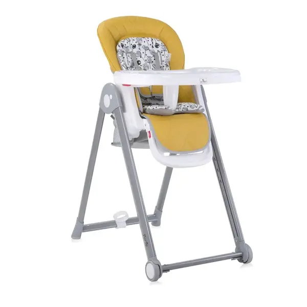 Scaun de masa Lorelli Party 2023 Lemon Curry Leather