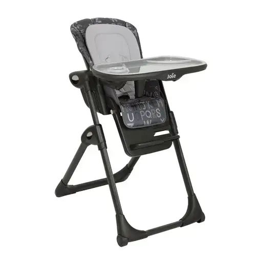 Scaun de masa Mimzy Recline ABC Charcoal, nastere - 15 kg, Joie