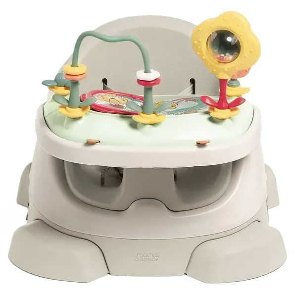 Scaun de masă pentru copii cu tablă activă Mamas & Papas - Baby Bug, Clay