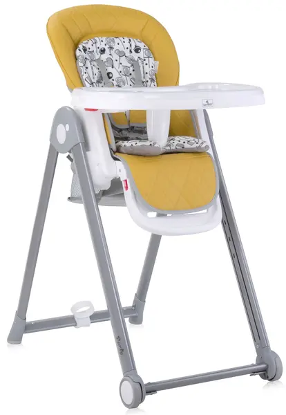 Scaun de masă pentru copii Lorelli - Party, Lemon Curry Leather