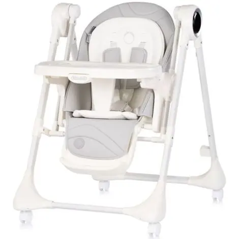 Scaun de masa si leagan electric Chipolino Master Class 2 in 1 cashmere