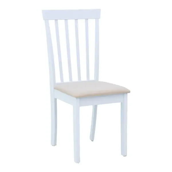 Scaun din lemn Houston, rubberwood, finisaj, nuc, 40x49x94 cm