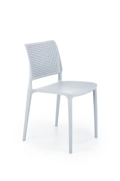 Scaun din plastic K514 albastru deschis