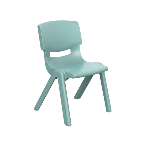 Scaun din plastic pentru gradinita – marimea 2 – turcoaz inchis