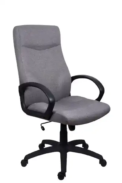 Scaun directorial Stilo din stofa gri - confort si eleganta pentru biroul tau