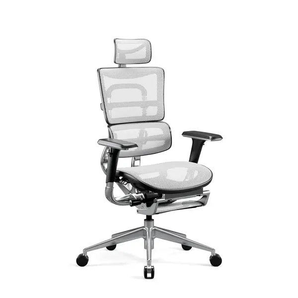 Scaun ergonomic Diablo V-Master: negru-alb Scaun ergonomic Diablo V-Master: negru-alb
